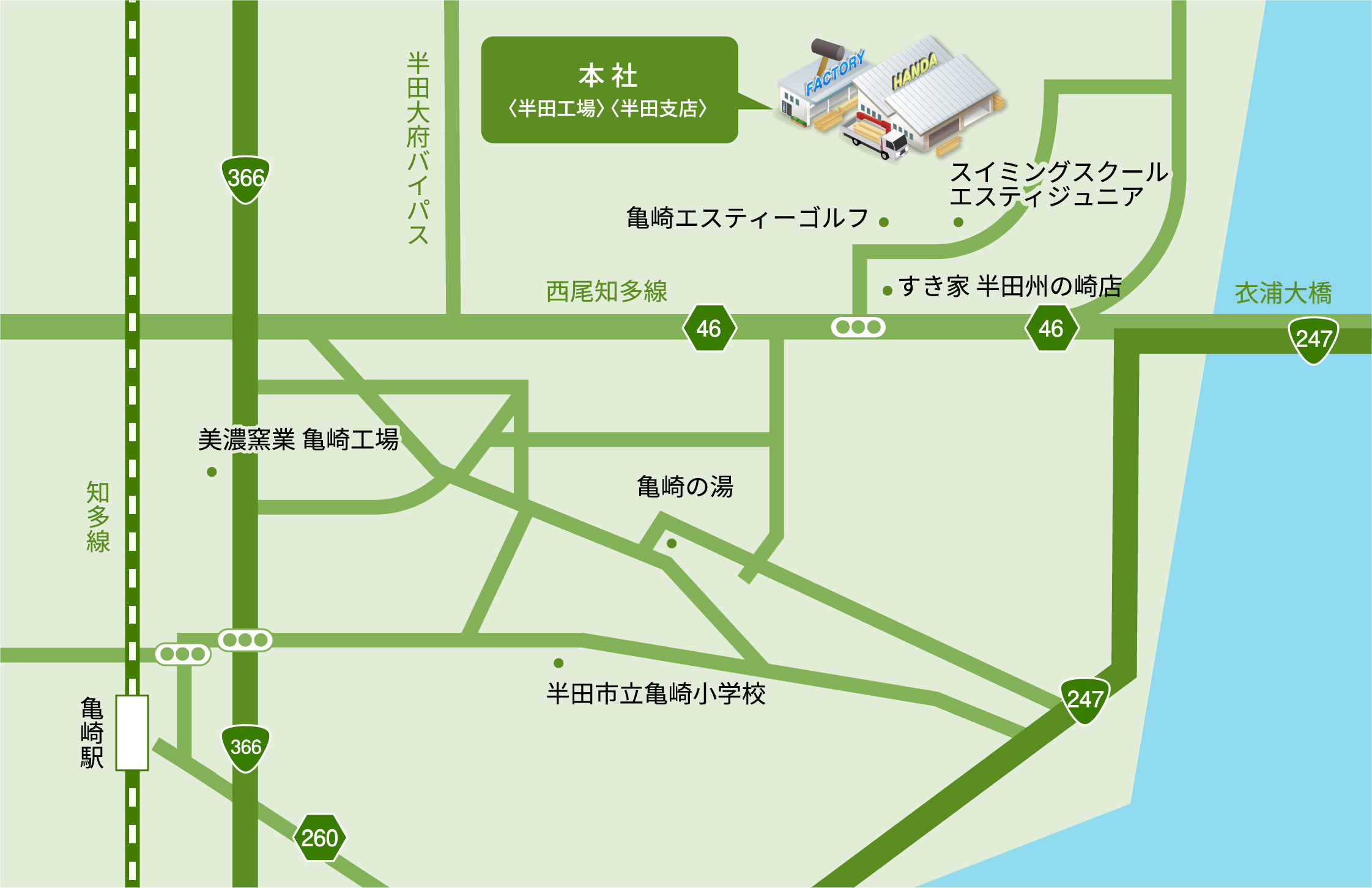 本社地図