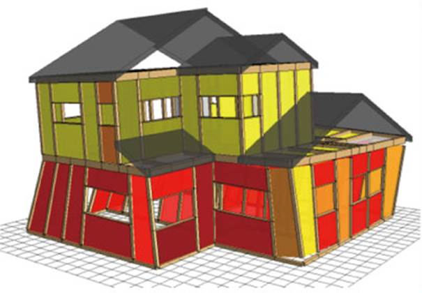地震から家族を守る(イメージ)